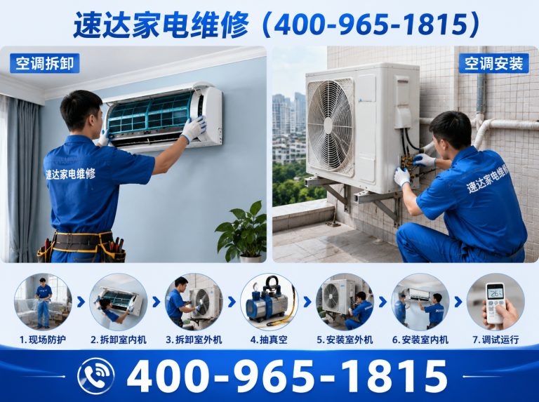 抚州空调拆装展示图